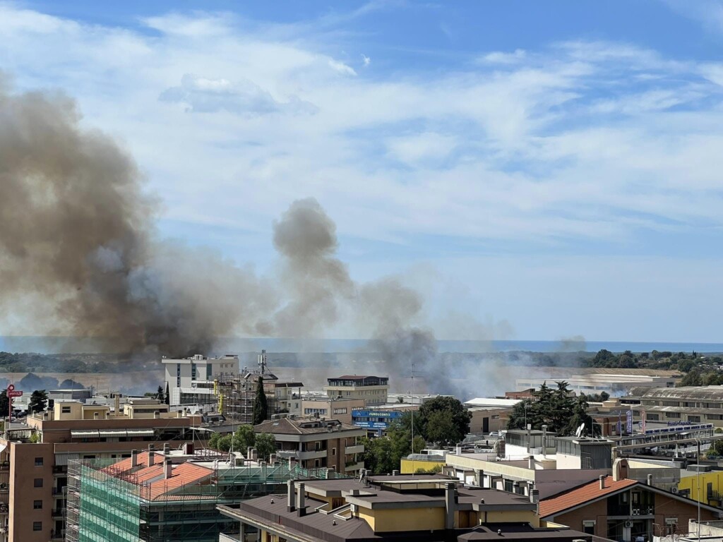 incendio pomezia
