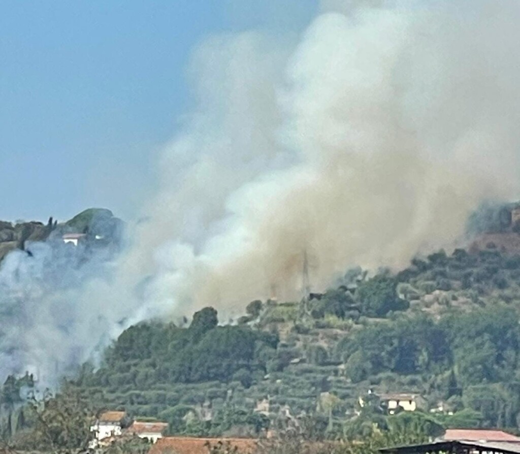 incendio santa maria a monte