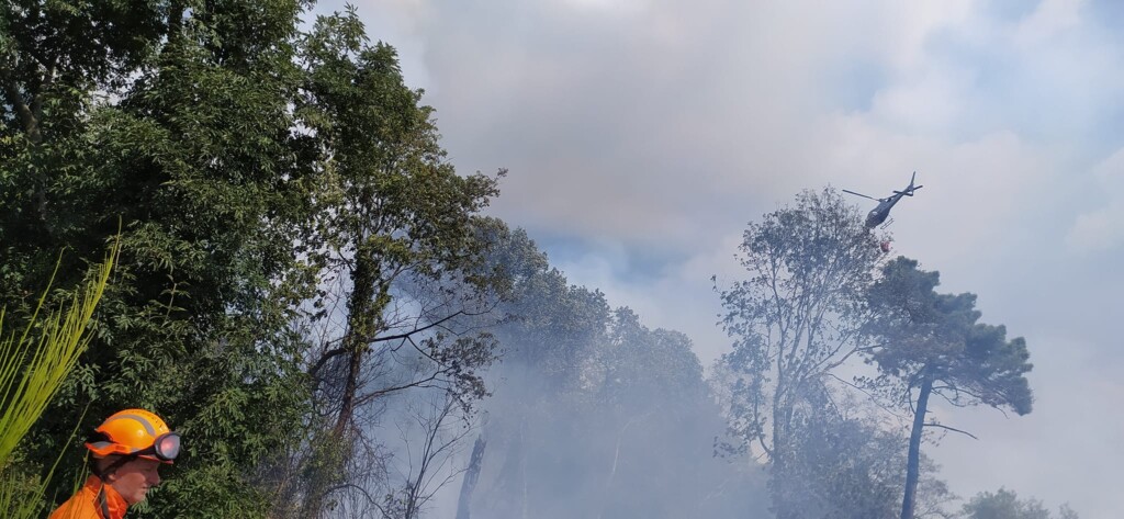 incendio schignano toscana