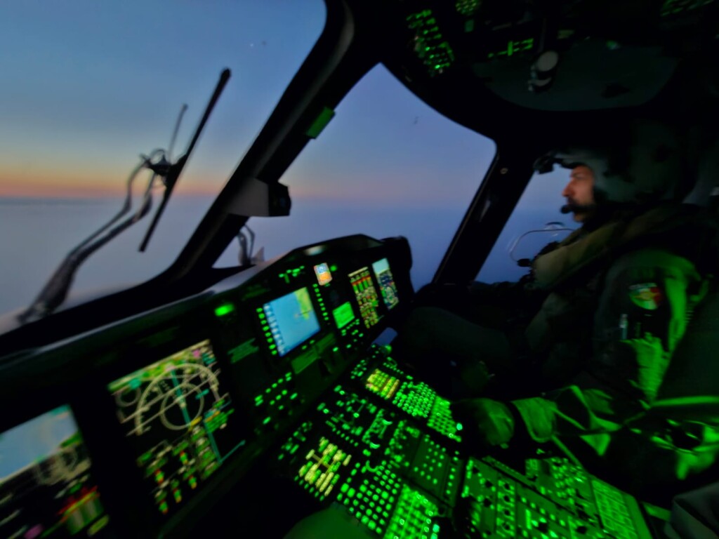 infarto nave recupero aeronautica militare