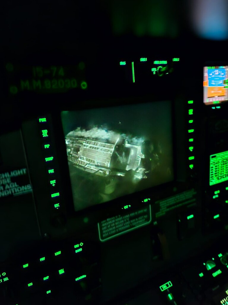 infarto nave recupero aeronautica militare