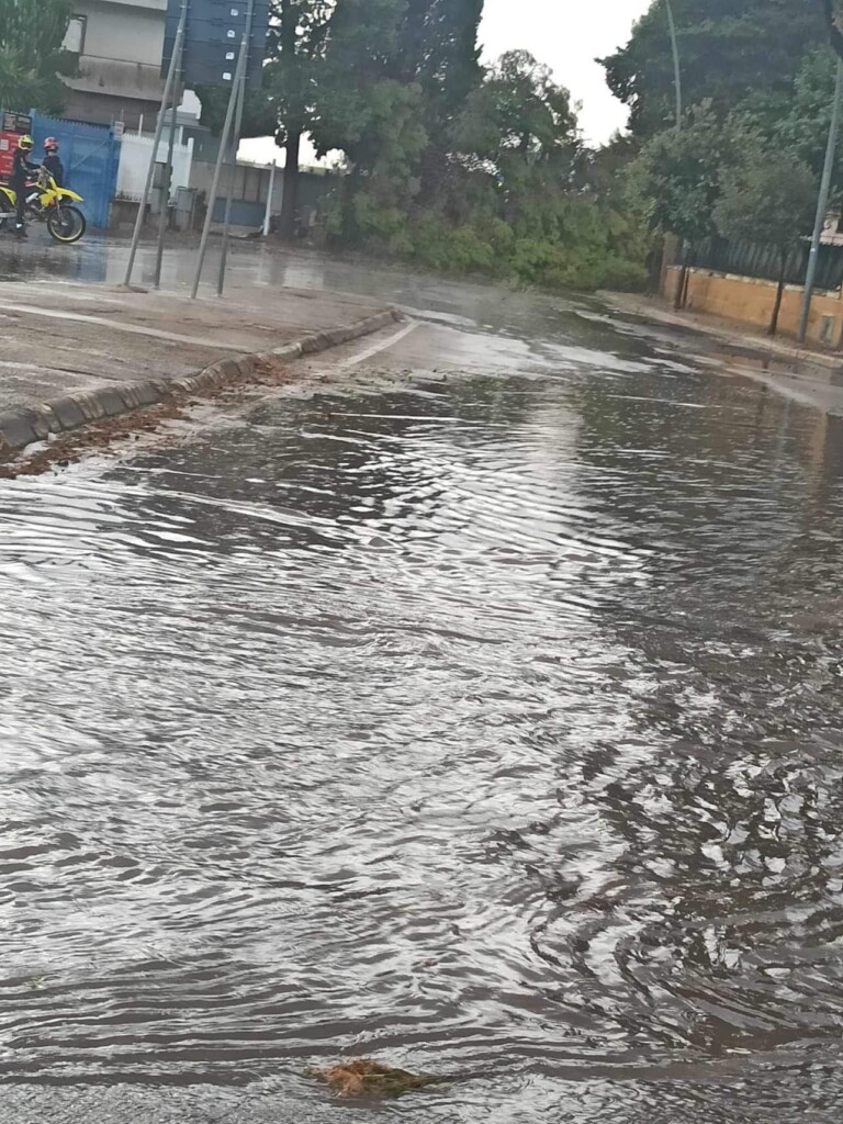 maltempo downburst lecce