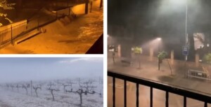 maltempo spagna