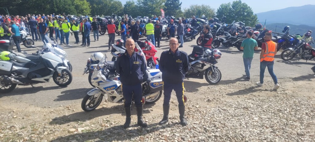 motoraduno nazionale dei Vigili del Fuoco