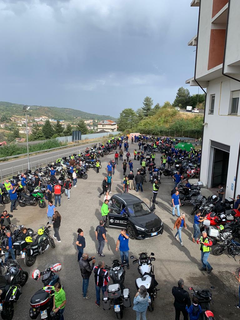 motoraduno nazionale dei Vigili del Fuoco