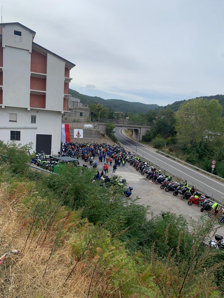 motoraduno nazionale dei Vigili del Fuoco