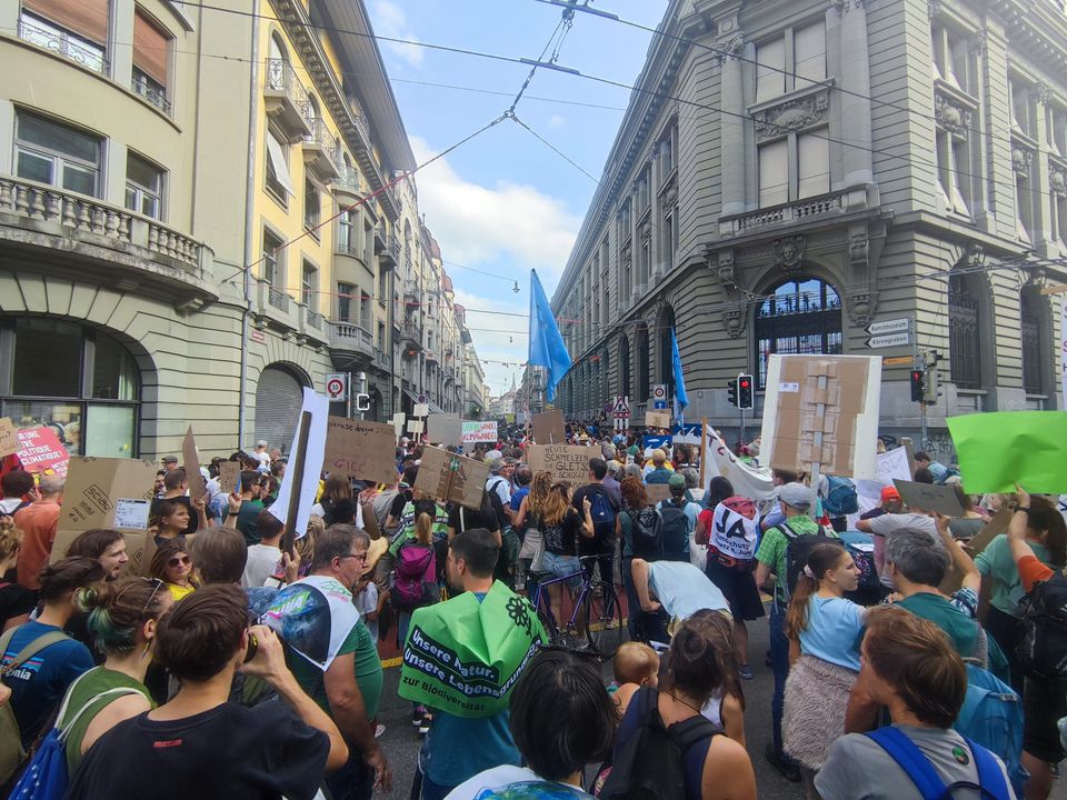 protesta clima berna