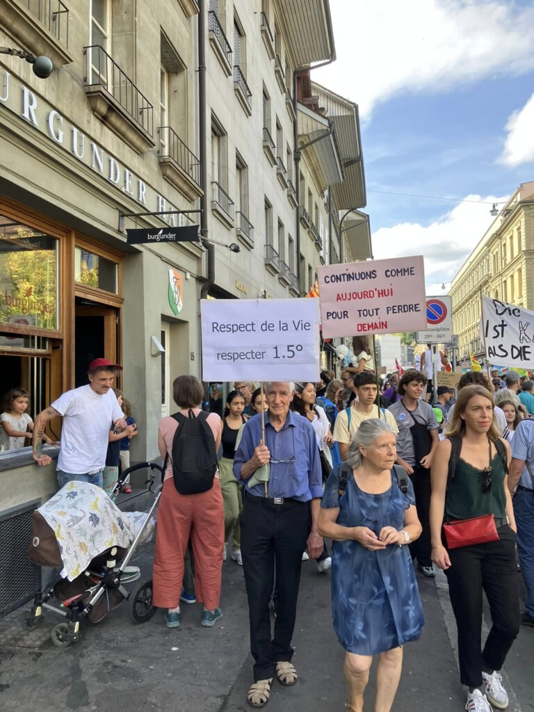 protesta clima berna