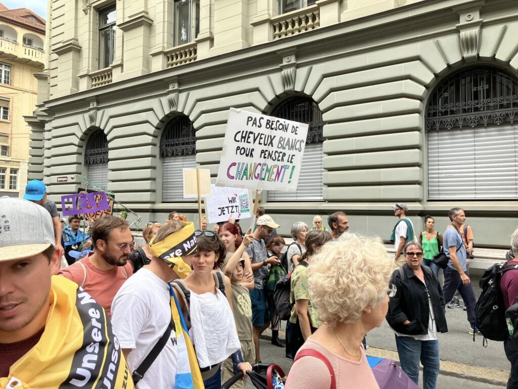 protesta clima berna