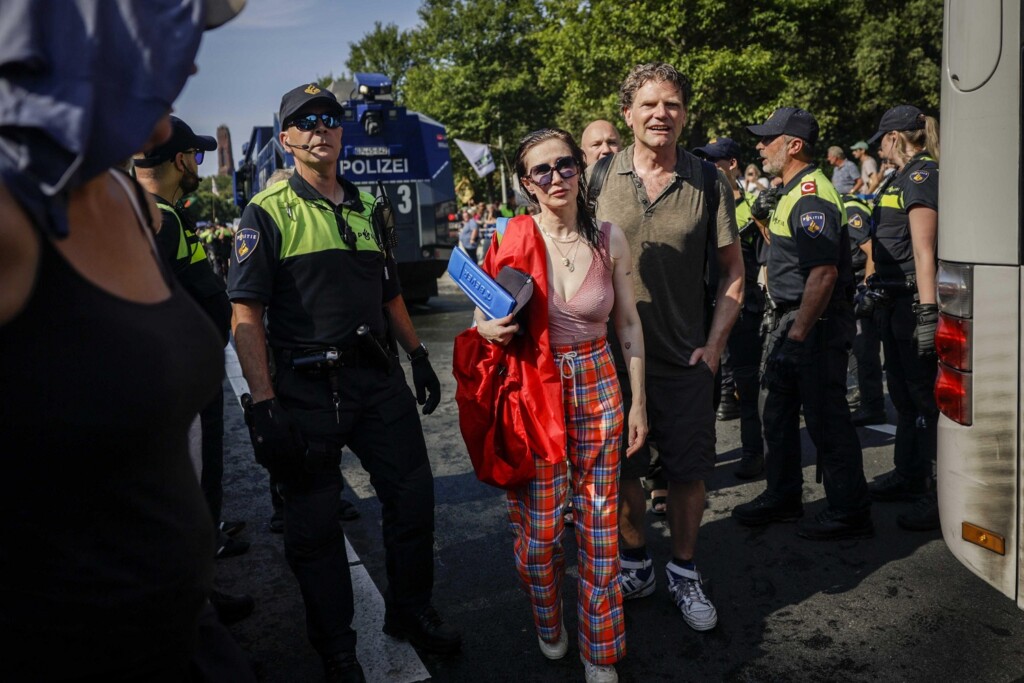 protesta combustibili fossili olanda