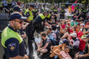 protesta combustibili fossili olanda