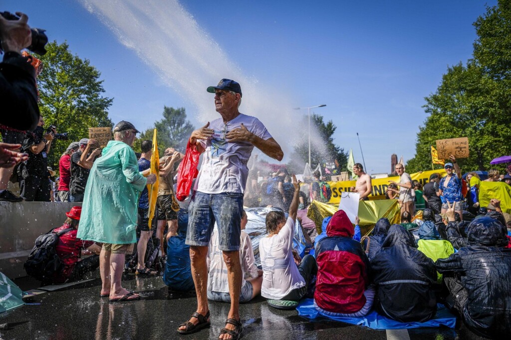 protesta combustibili fossili olanda