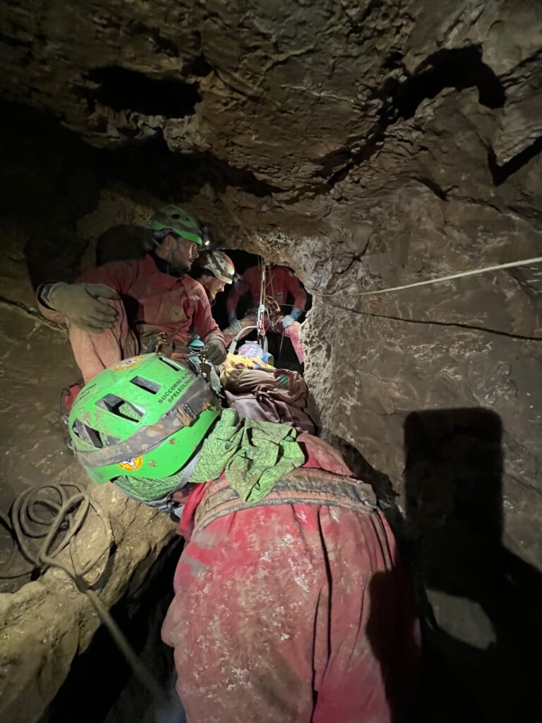 speleologo boccato grotta turchia
