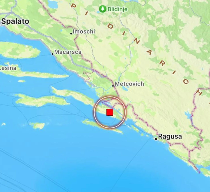 terremoto bosnia croazia