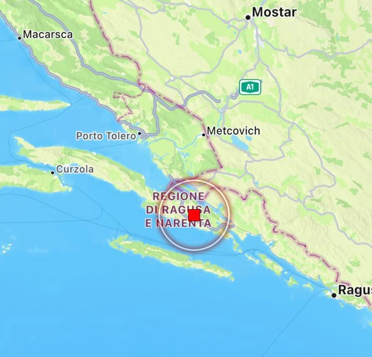 terremoto bosnia croazia