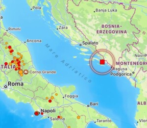 terremoto bosnia croazia