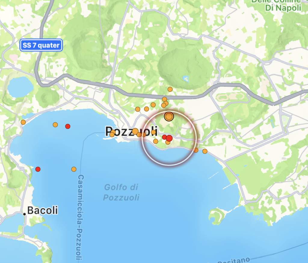 terremoto campi flegrei