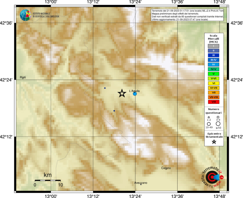 terremoto l'aquila