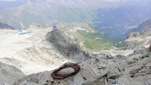 Matassa di filo spinato in Presena