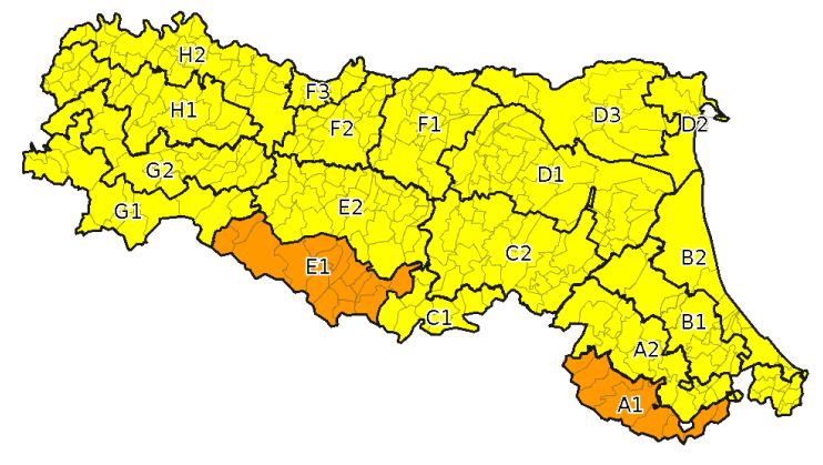 allerta meteo emilia romagna