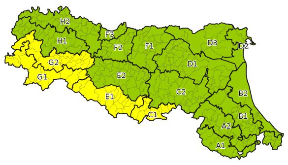 allerta meteo emilia romagna