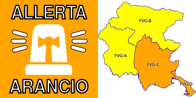 allerta meteo friuli 27 ottobre
