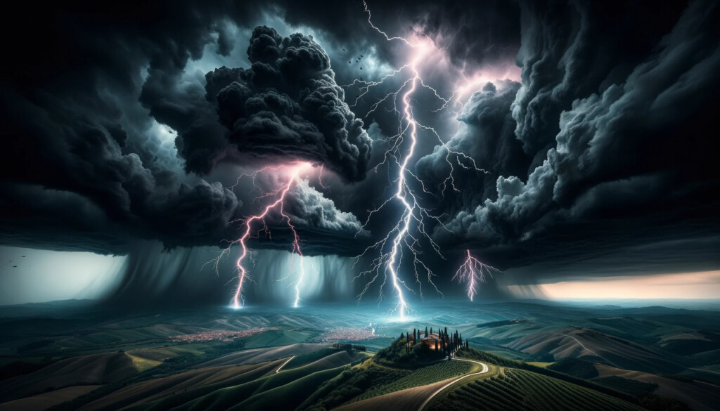 allerta meteo saette temporale meteoweb