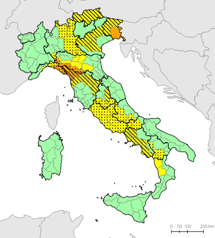 bollettino meteo protezione civile 27 ottobre