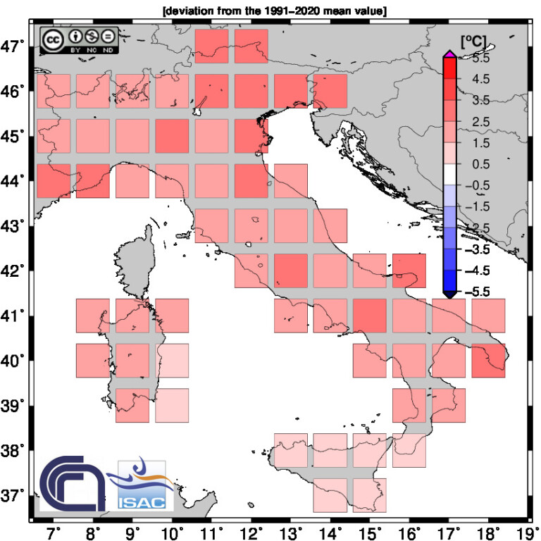 clima italia settembre 2023 cnr