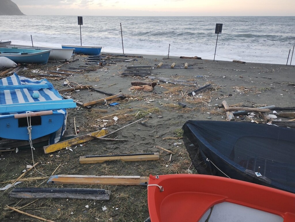 mareggiata liguria