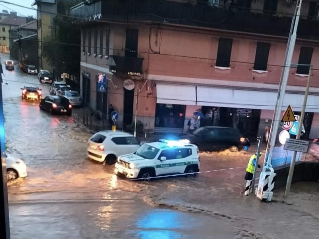 meda esondazione Tarò