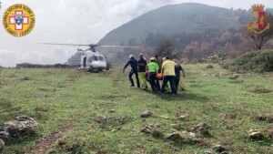 operaio forestale ferito Monte Cuccio