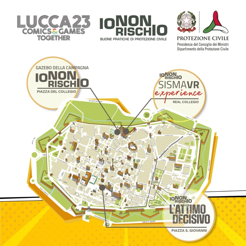 protezione civile lucca comics
