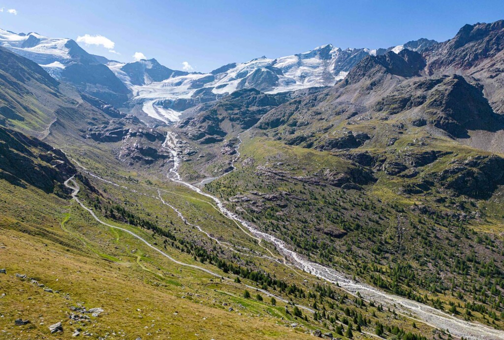 record fusione ghiacciai Forni