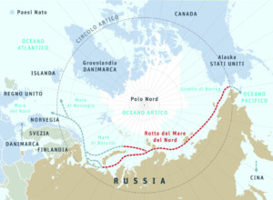 rotta del Mare del Nord