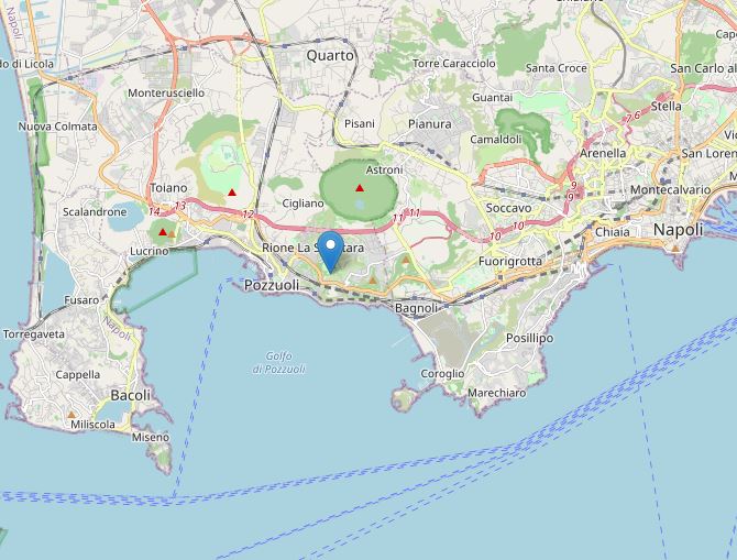sciame sismico campi flegrei terremoto pozzuoli napoli