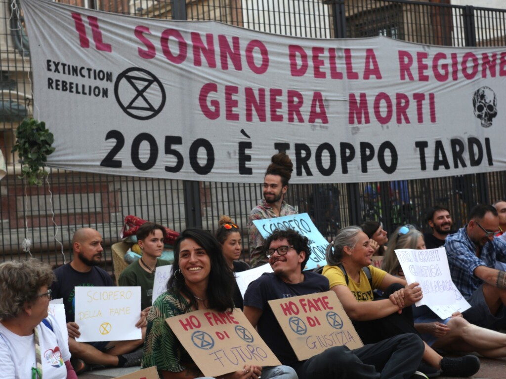 sciopero fame attivisti clima