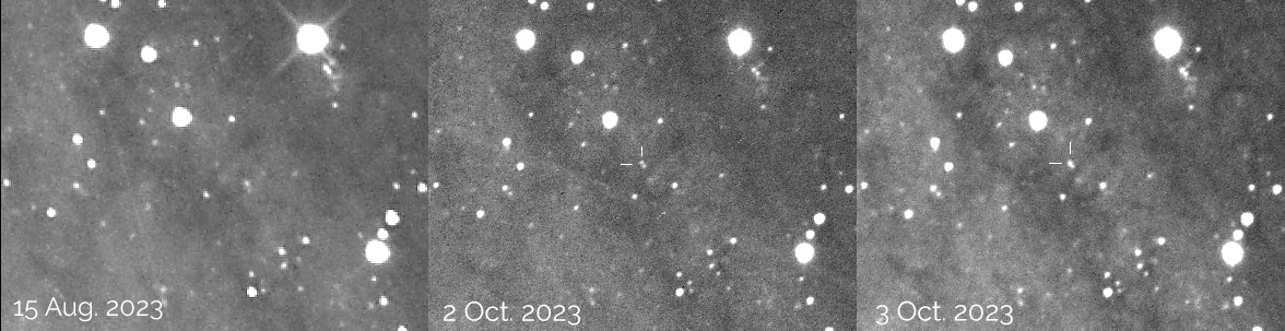 stella esplosa galassia andromeda