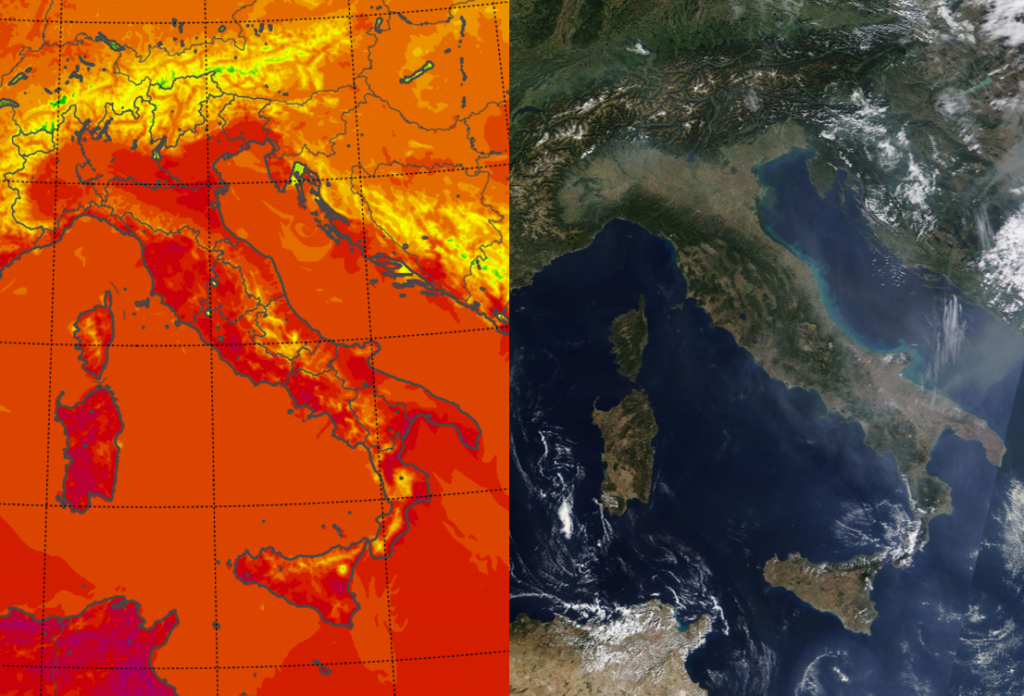 temperature massime 1 ottobre 2023
