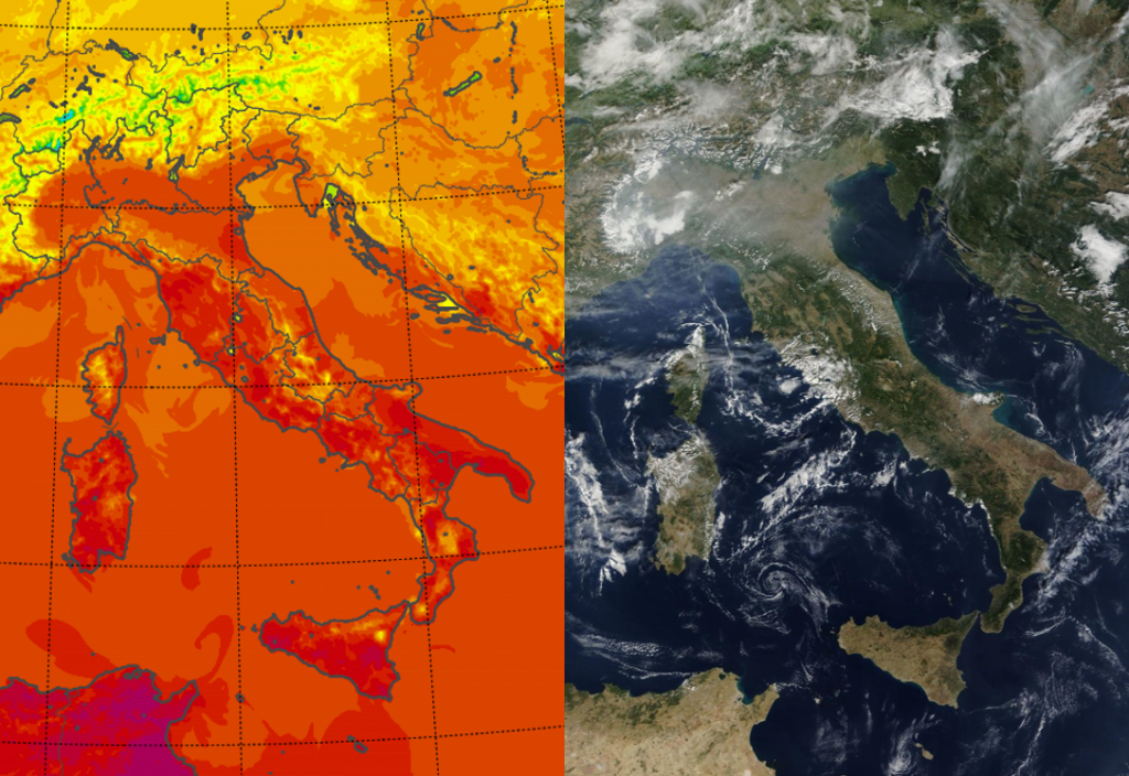 temperature massime 5 ottobre 2023