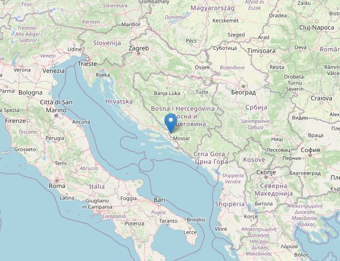 terremoto bosnia erzegovina