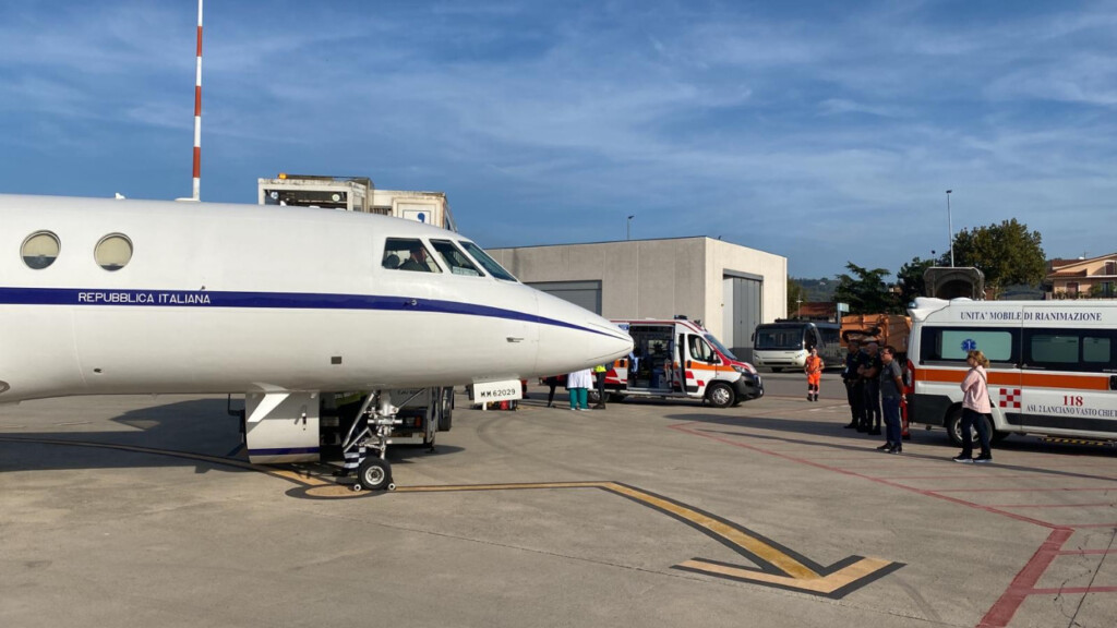 trasporto sanitario aeronautica militare