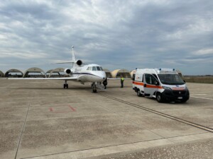 trasporto sanitario aeronautica militare