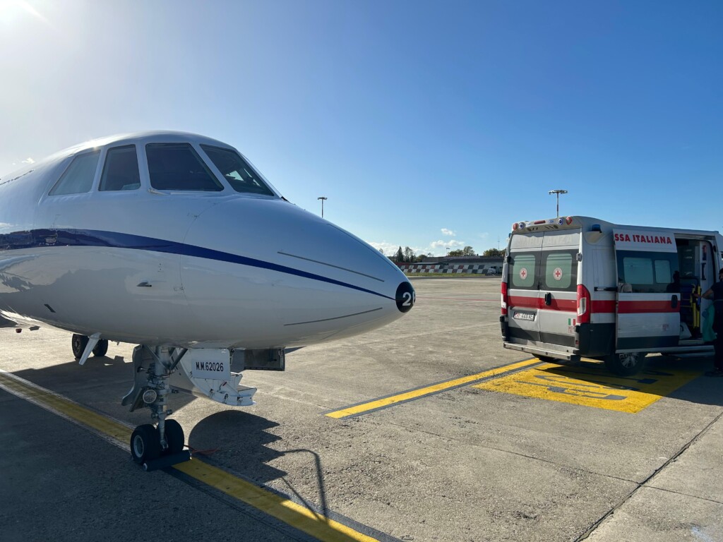 trasporto sanitario aeronautica militare