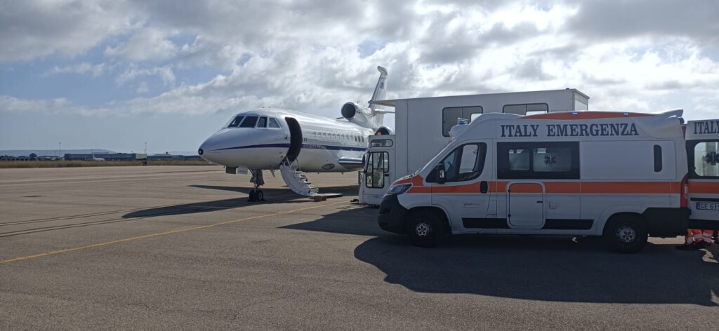 trasporto sanitario aeronautica militare