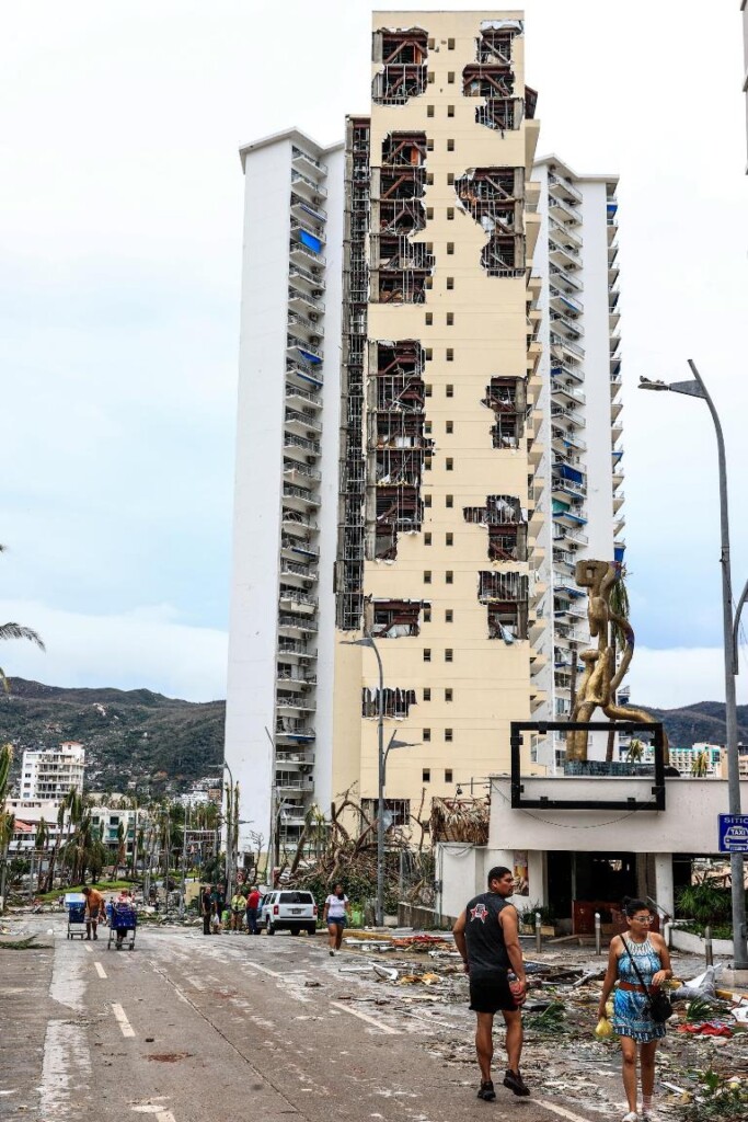 uragano otis messico acapulco