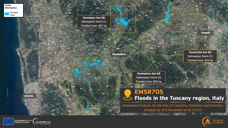 Alluvione Toscana Fucecchio Pontedera Orentano
