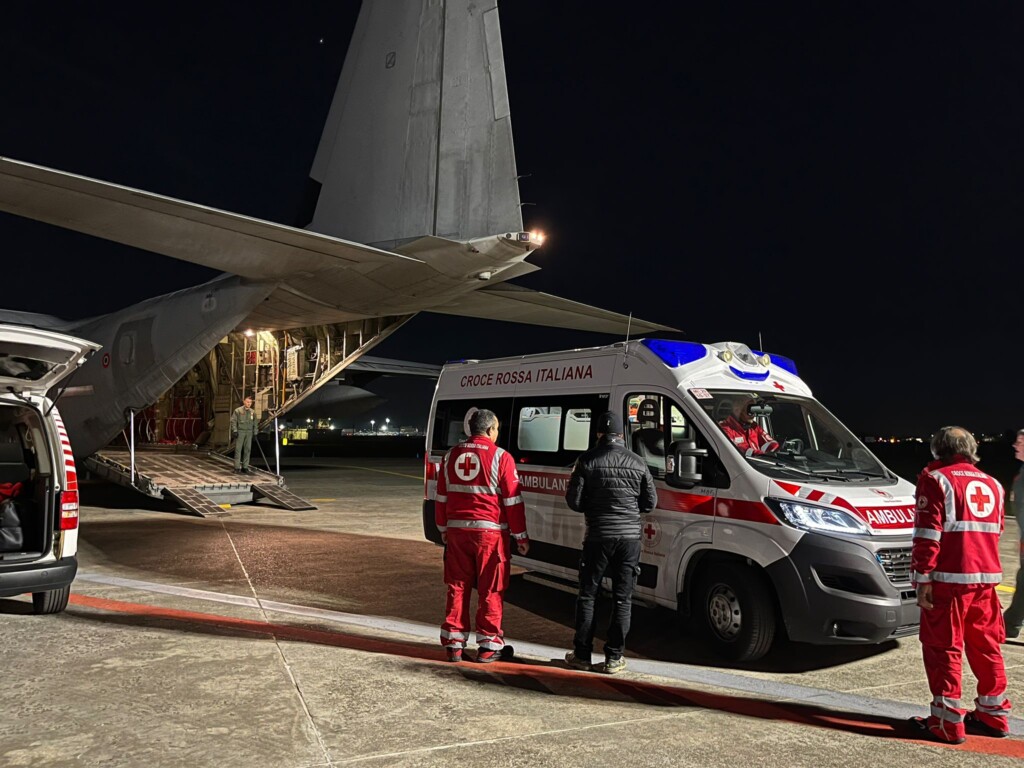 Trasporto Sanitario Aeronautica Militare milano bari