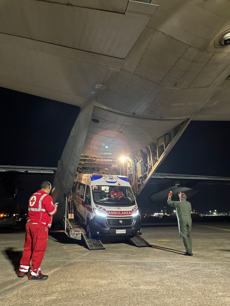 Trasporto Sanitario Aeronautica Militare milano bari