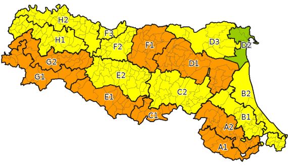 allerta meteo emilia romagna